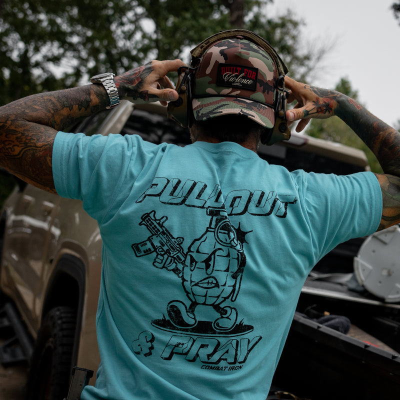 Load image into Gallery viewer, Pull Out And Pray Men's T-Shirt
