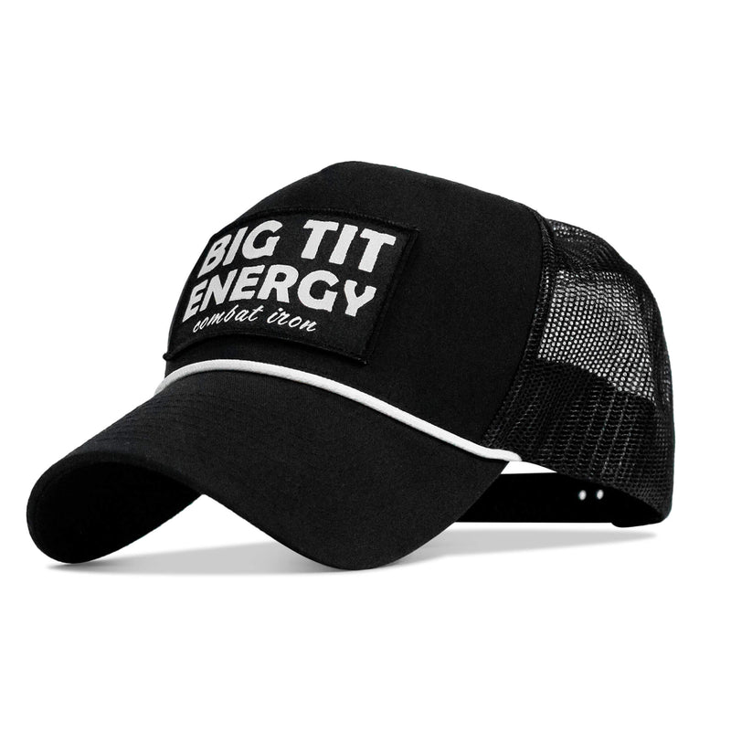 Load image into Gallery viewer, Big Tit Energy Patch Rope Snapback Hat
