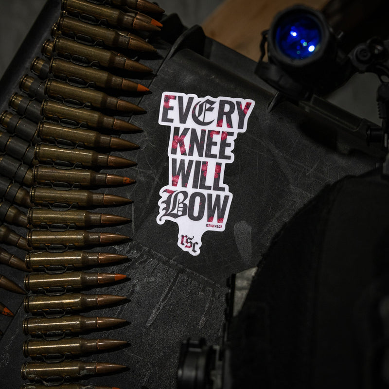 Load image into Gallery viewer, Every Knee Will Bow Decal
