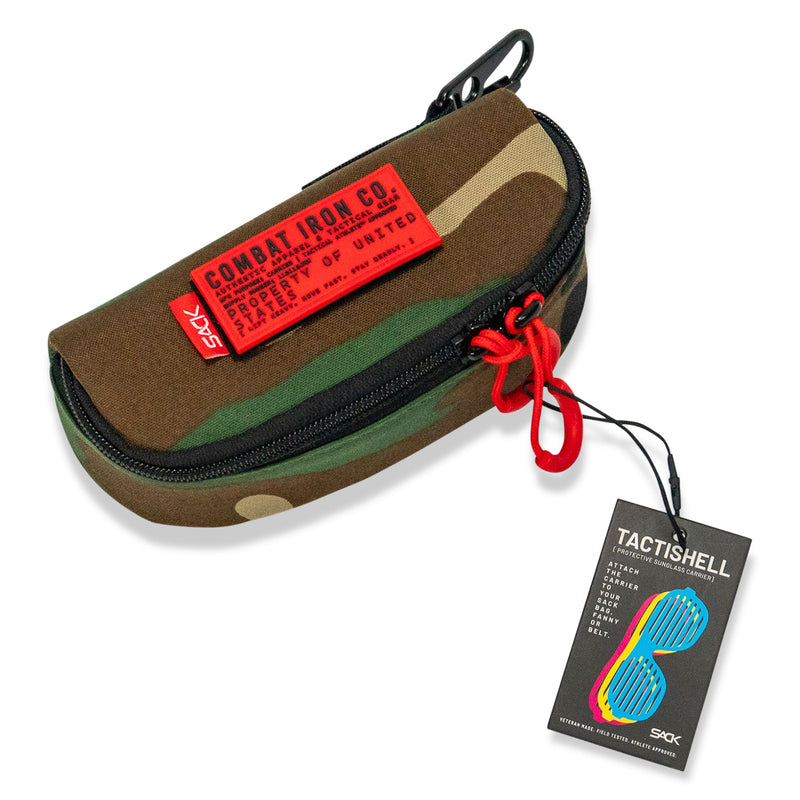 Load image into Gallery viewer, Tactical Molle Sunglasses Carrier + pvc patch
