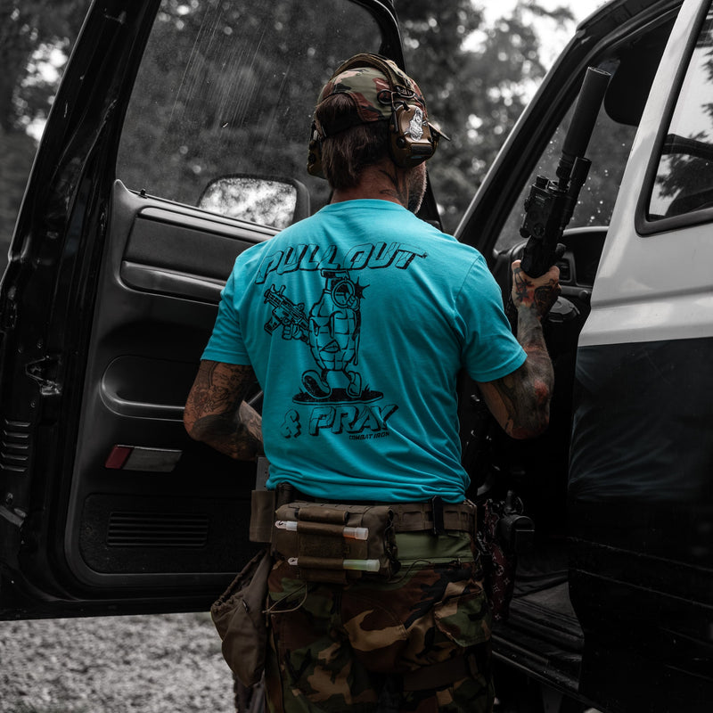 Load image into Gallery viewer, Pull Out And Pray Men's T-Shirt
