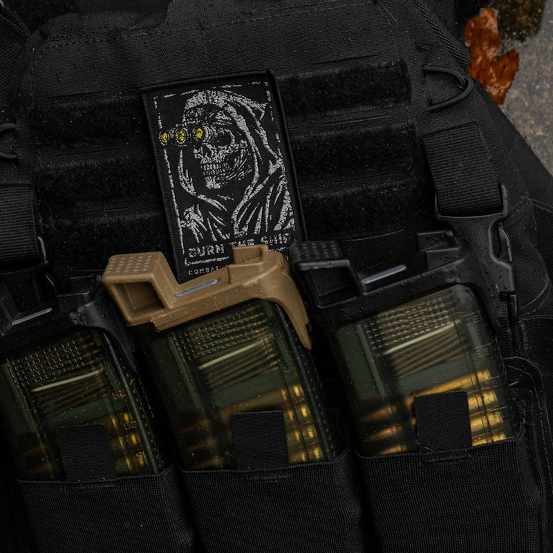 Load image into Gallery viewer, Burn The Ship Skull Velcro Patch
