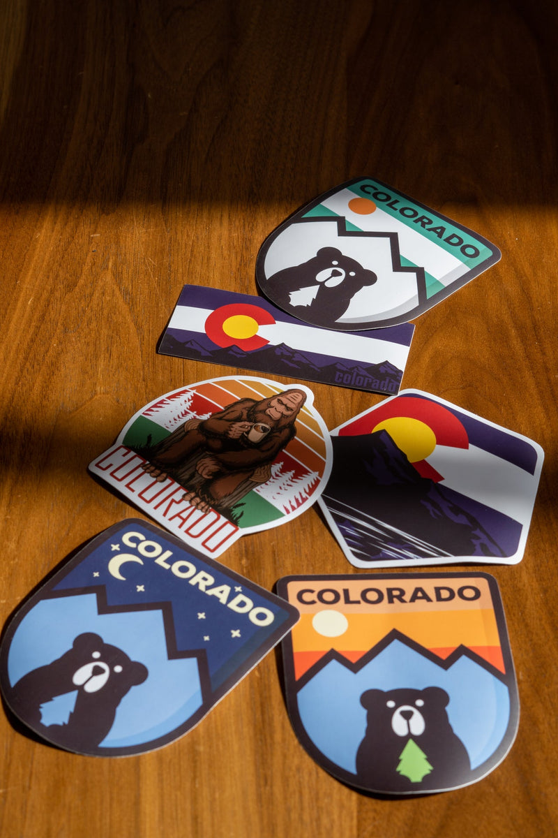 Load image into Gallery viewer, Colorado Flag Sticker
