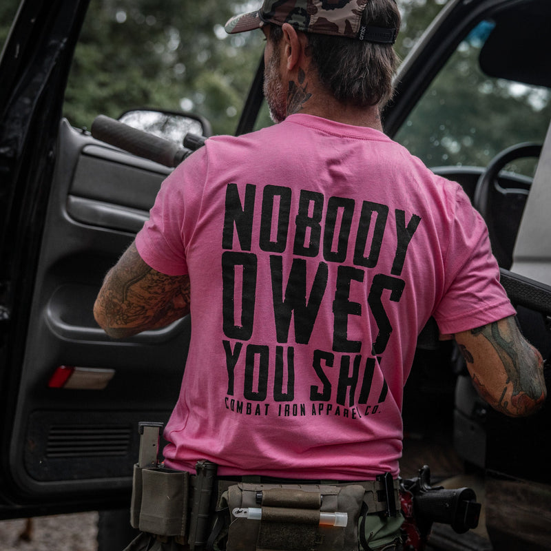 Load image into Gallery viewer, Nobody Owes You Men&#39;s T-Shirt
