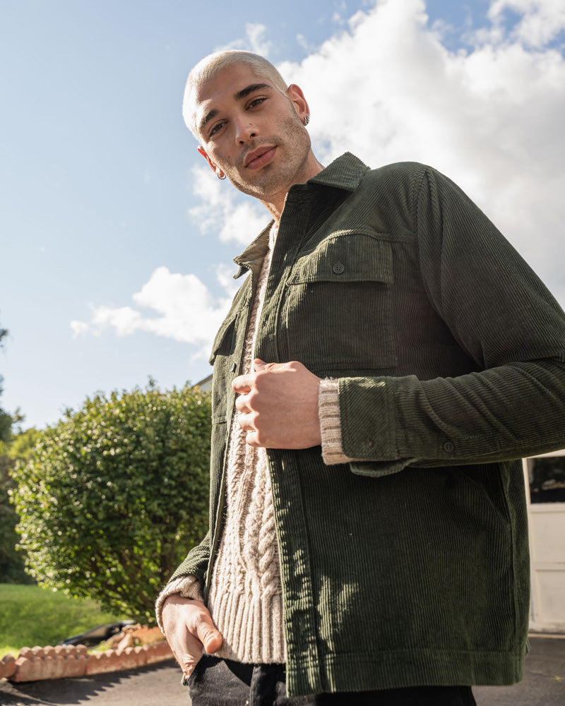 Load image into Gallery viewer, Organic Corduroy Overshirt
