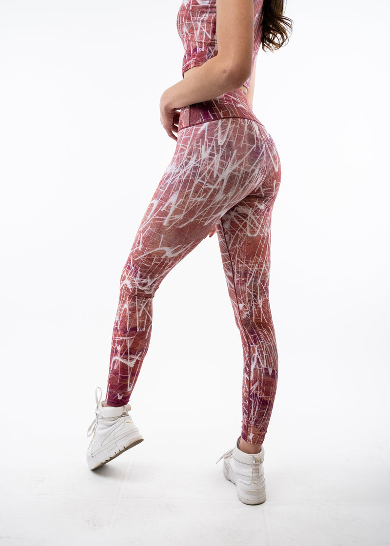 Load image into Gallery viewer, Clay Impress Yoga Pants
