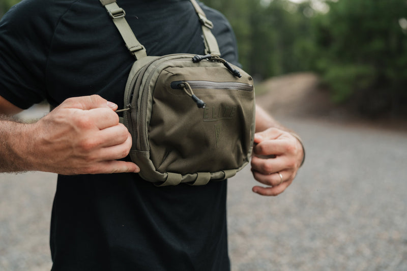 Load image into Gallery viewer, TrailGuard Chest Pack for Concealed Carry

