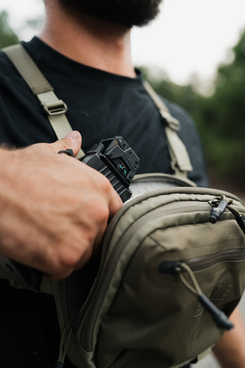 Load image into Gallery viewer, TrailGuard Chest Pack for Concealed Carry
