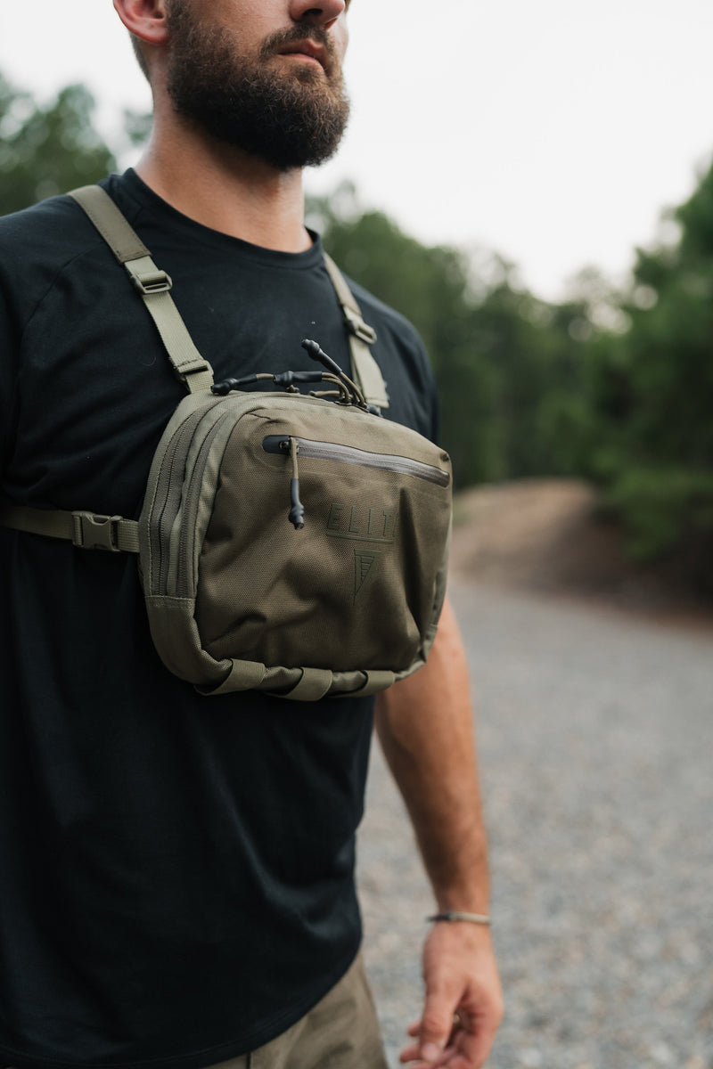 Load image into Gallery viewer, TrailGuard Chest Pack for Concealed Carry
