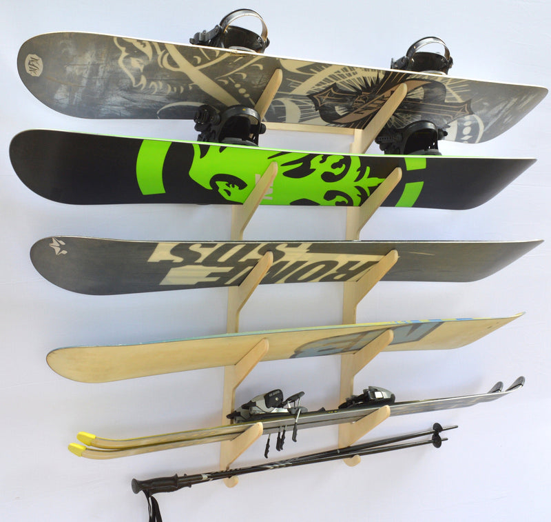 Load image into Gallery viewer, THE LIFTY snowboard wall rack
