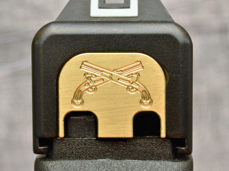 Load image into Gallery viewer, Milspin ARMY Glock Slide Back Plates (Most Popular)

