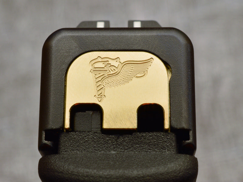 Load image into Gallery viewer, Milspin ARMY Glock Slide Back Plates (Most Popular)
