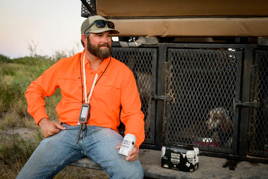 Long Sleeve Solid Lifestyle Button Down w/ REPEL-X