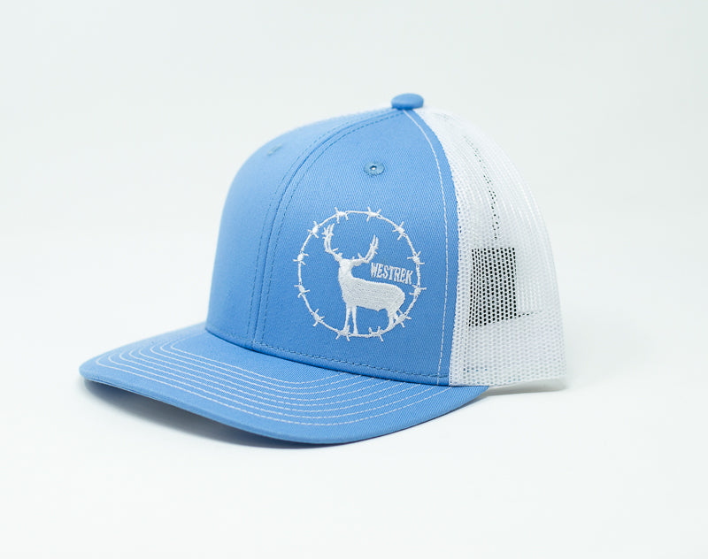 Load image into Gallery viewer, Barbed Wire Buck, Light Blue
