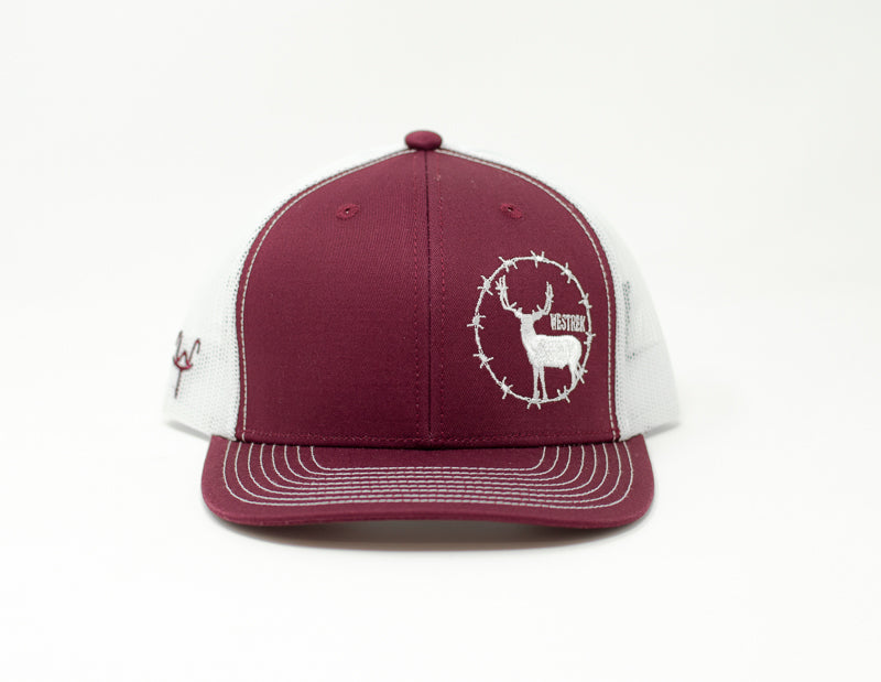 Load image into Gallery viewer, Barbed Wire Buck, Maroon
