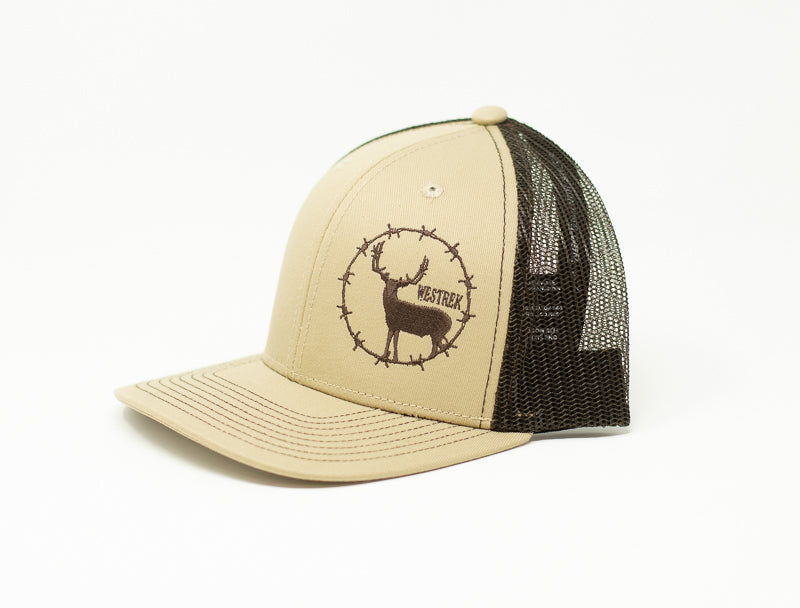 Load image into Gallery viewer, Barbed Wire Buck, Tan/Dark Brown
