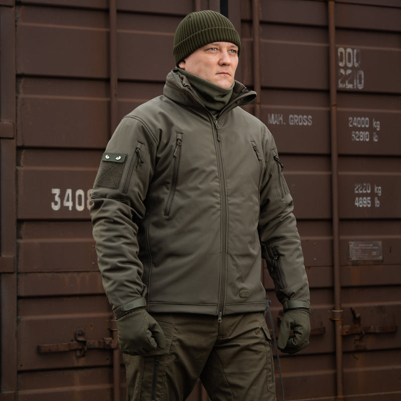 Load image into Gallery viewer, M‑Tac Softshell Tactical Jacket with Fleece Liner
