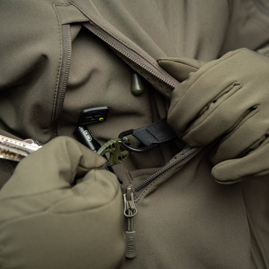 M‑Tac Softshell Tactical Jacket with Fleece Liner