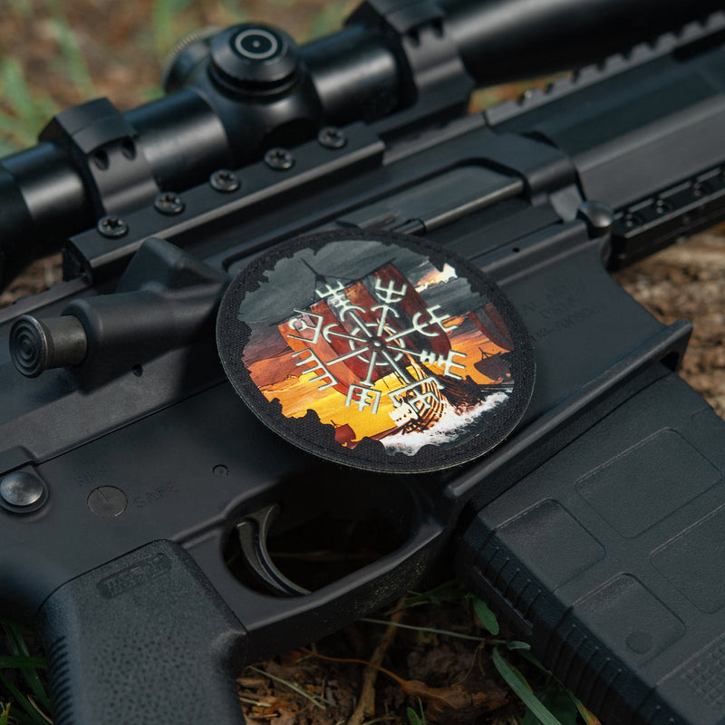 Load image into Gallery viewer, M-Tac Patch Vegvisir Drakkar Round PVC
