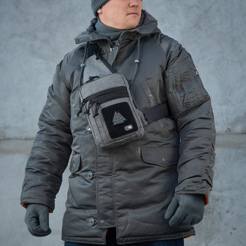 Load image into Gallery viewer, M-Tac LEFT-HANDED Tactical Sling Bag for Men with Holster
