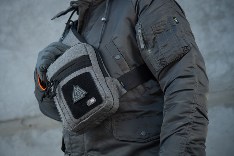 Load image into Gallery viewer, M-Tac LEFT-HANDED Tactical Sling Bag for Men with Holster
