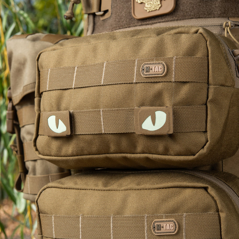 Load image into Gallery viewer, M-Tac Patch Tiger Eyes Laser Cut (couple)

