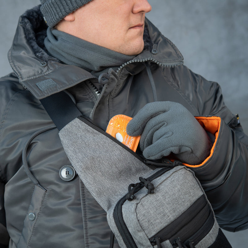 Load image into Gallery viewer, M-Tac LEFT-HANDED Tactical Sling Bag for Men with Holster
