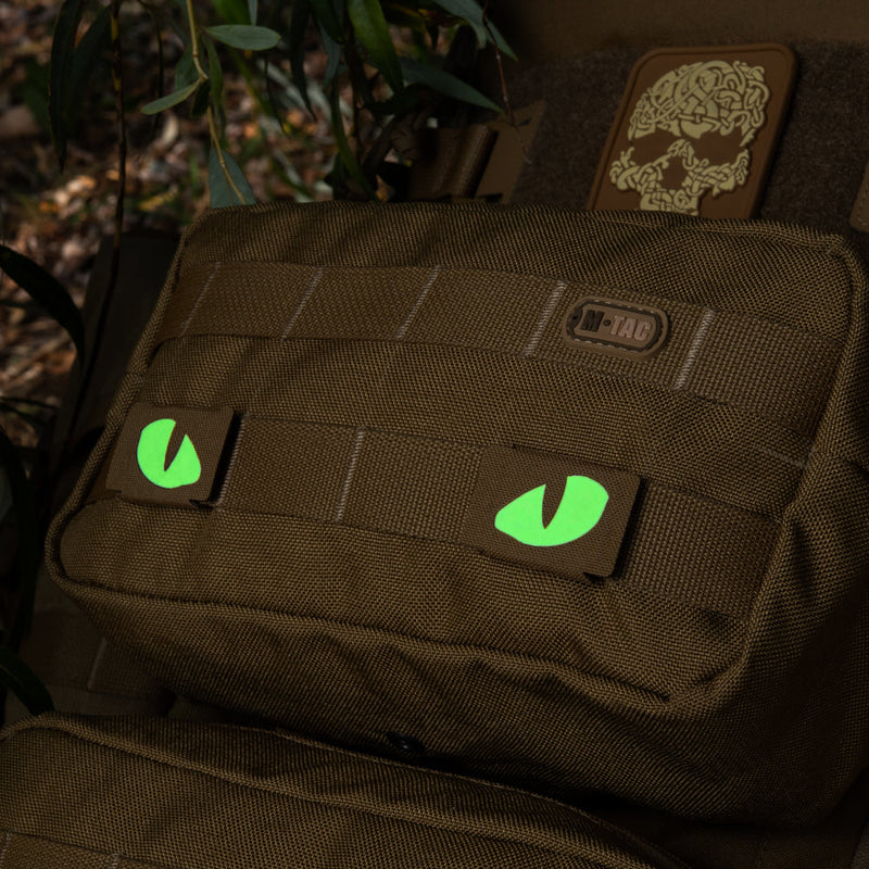 Load image into Gallery viewer, M-Tac Patch Tiger Eyes Laser Cut (couple)

