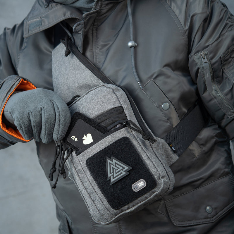 Load image into Gallery viewer, M-Tac LEFT-HANDED Tactical Sling Bag for Men with Holster
