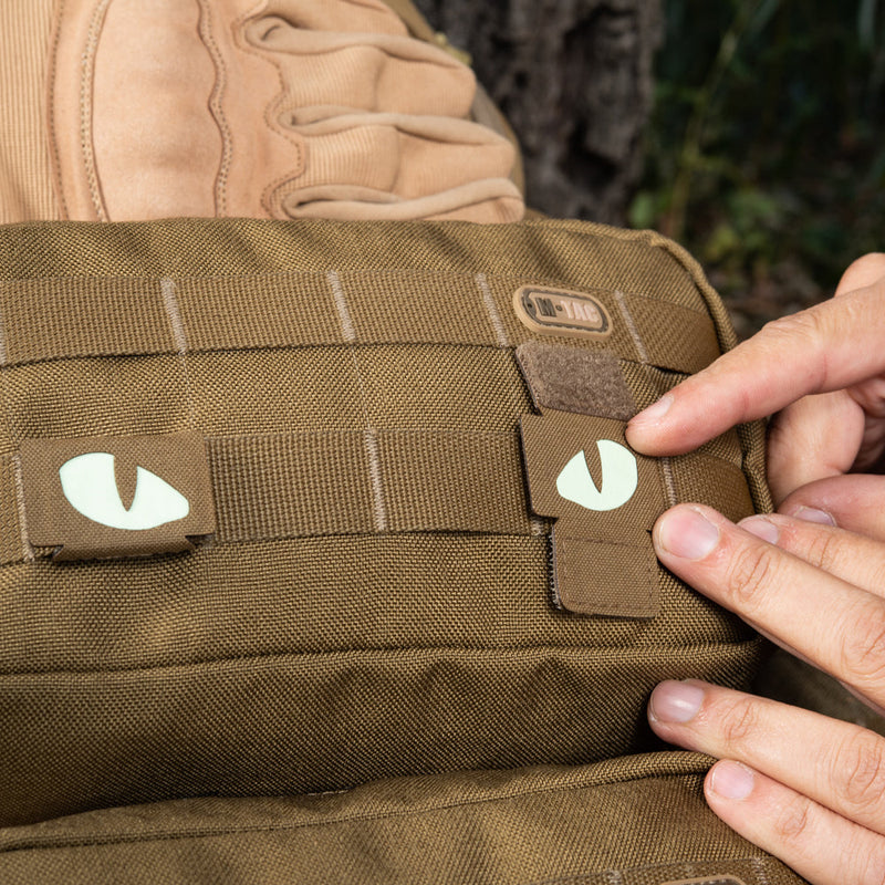 Load image into Gallery viewer, M-Tac Patch Tiger Eyes Laser Cut (couple)
