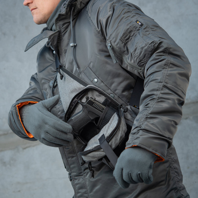 Load image into Gallery viewer, M-Tac LEFT-HANDED Tactical Sling Bag for Men with Holster
