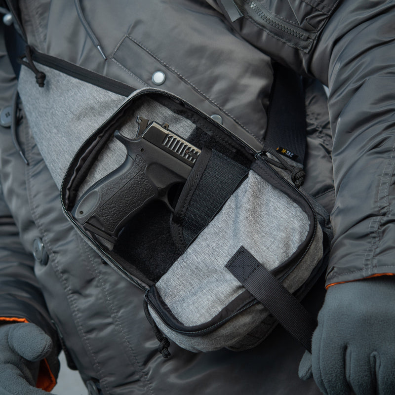 Load image into Gallery viewer, M-Tac LEFT-HANDED Tactical Sling Bag for Men with Holster
