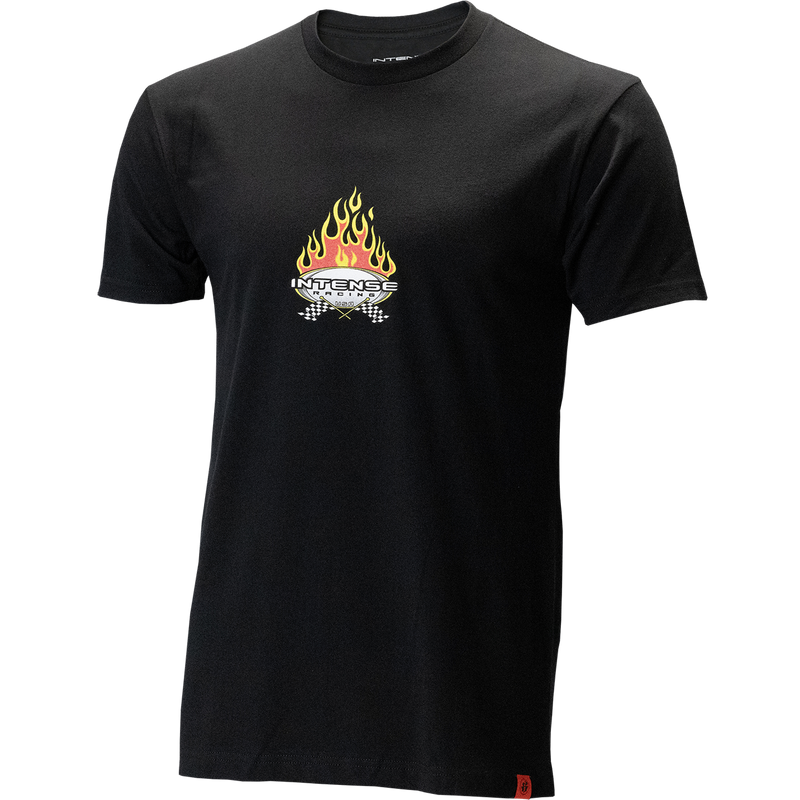 Load image into Gallery viewer, Men's Racing Flame Tee Black
