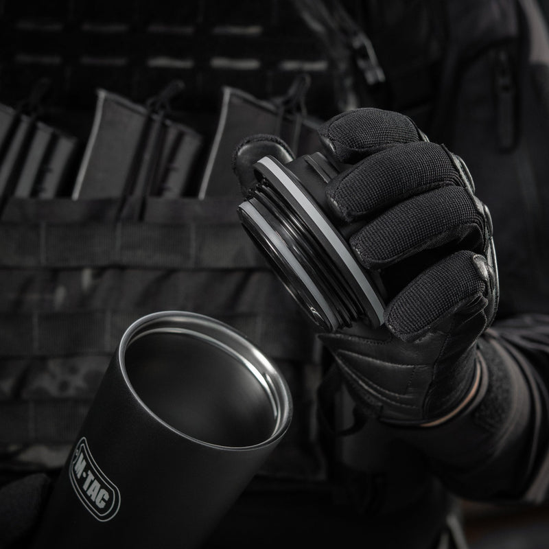 Load image into Gallery viewer, M‑Tac Thermal Mug 15 oz with Lid
