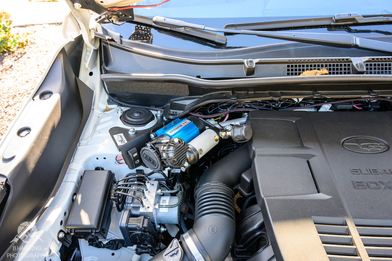 Load image into Gallery viewer, CAtuned Off-Road 2025 Subaru Forester ARB Compact Air Compressor with Mount and Air Fitting Kit
