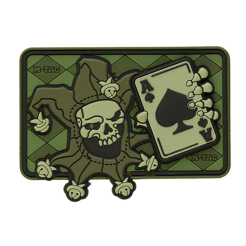 Load image into Gallery viewer, M-Tac patch Joker Skull 3D PVC
