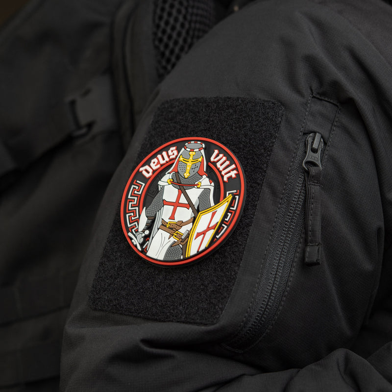 Load image into Gallery viewer, M-Tac patch Deus Vult 3D PVC
