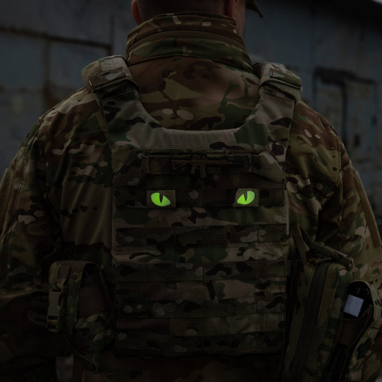 M-Tac Patch Tiger Eyes Laser Cut (couple)