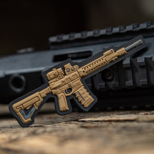 M-Tac patch AR-15 3D PVC