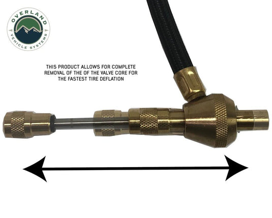 OVS Digital Tire Gauge / Deflator with Valve Kit