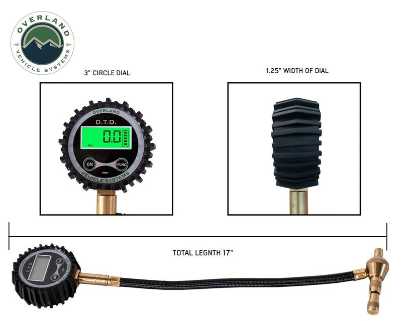 Load image into Gallery viewer, OVS Digital Tire Gauge / Deflator with Valve Kit
