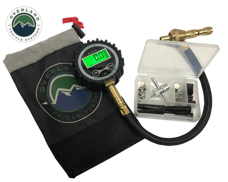 Load image into Gallery viewer, OVS Digital Tire Gauge / Deflator with Valve Kit
