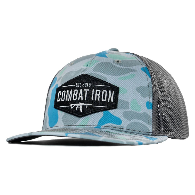 Load image into Gallery viewer, Original AR Black Patch Snapback Hat
