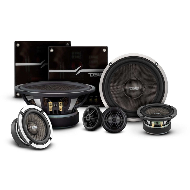 Load image into Gallery viewer, DX 6.5&quot; 3- Way Component Speaker System With Kevlar Cone 290 Watts Rms 4-Ohm - Skoutley Outdoors LLC
