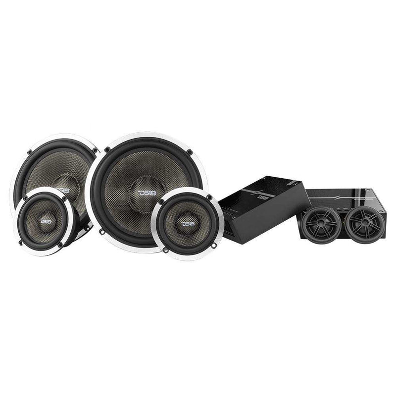 Load image into Gallery viewer, DX 6.5&quot; 3- Way Component Speaker System With Kevlar Cone 290 Watts Rms 4-Ohm - Skoutley Outdoors LLC
