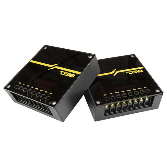 DX 6.5" 3- Way Neodymium Component Speaker System With Carbon Fiber Cone 290 Watts Rms 4-Ohm - Skoutley Outdoors LLC