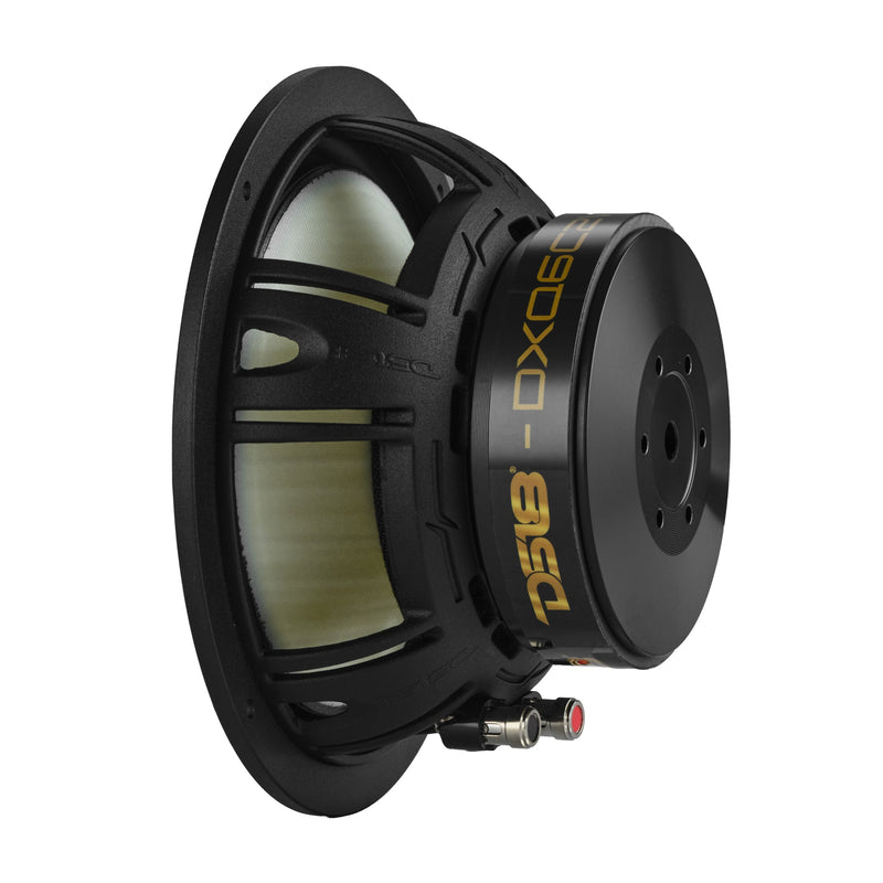 Load image into Gallery viewer, DXQ 6.5" 2-Way Component Speaker Set with Yellow Straw + Composite Foam Cone | 150W RMS 4-Ohm
