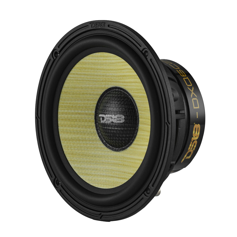 Load image into Gallery viewer, DXQ 6.5" 2-Way Component Speaker Set with Yellow Straw + Composite Foam Cone | 150W RMS 4-Ohm
