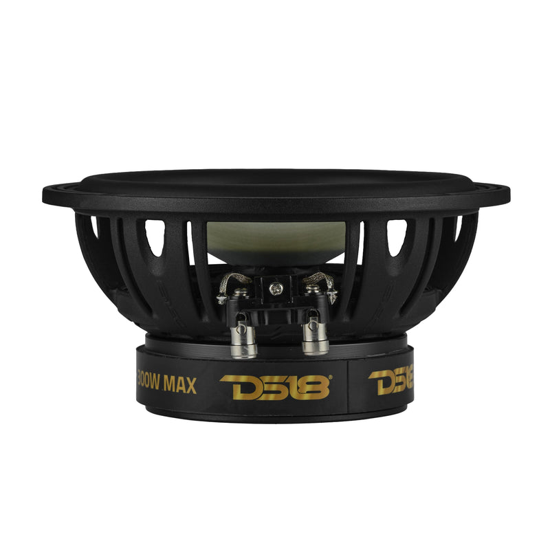 Load image into Gallery viewer, DXQ 6.5" 2-Way Component Speaker Set with Yellow Straw + Composite Foam Cone | 150W RMS 4-Ohm
