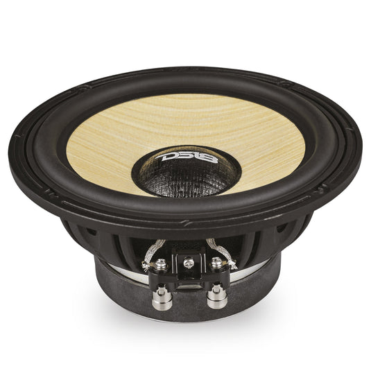 DXQ 6.5" 2-Way Component Speaker Set with Yellow Straw + Composite Foam Cone | 150W RMS 4-Ohm